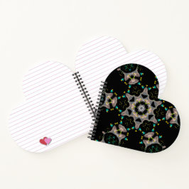 Fluwelen Nacht Kaleidoscoop Notitieboek