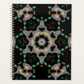 Fluwelen Nacht Kaleidoscoop Planner (Voorkant)
