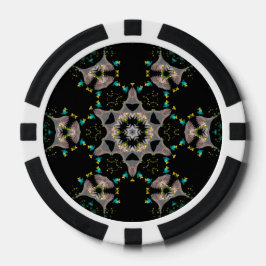 Fluwelen Nacht Kaleidoscoop Poker Chips
