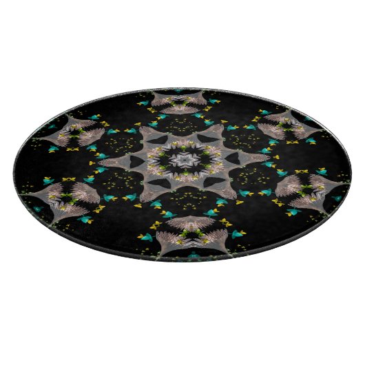 Fluwelen Nacht Kaleidoscoop Snijplank (Hoek)