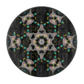 Fluwelen Nacht Kaleidoscoop Snijplank (Voorkant)