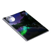 fluwelen nacht notitieboek (Rechterzijde)