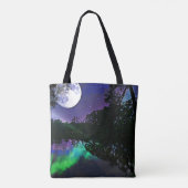 fluwelen nacht tote bag (Achterkant)