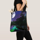 fluwelen nacht tote bag (Dichtbij)