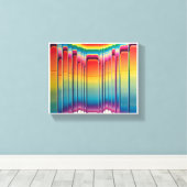 fluwelen nachten canvas afdruk (Insitu (Houten vloer))