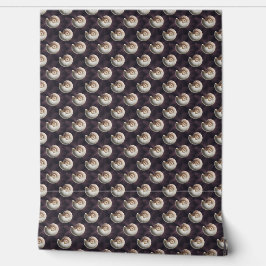 Fluwelen Nautilus Drift Behang
