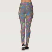 Fluwelen Pigment Drift Leggings (Achterkant)