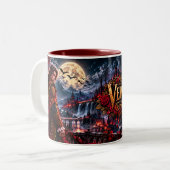 Fluwelen Prins Gothic Vampire Fantasy Mok (Voorkant links)