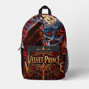 Fluwelen Prins Gothic Vampire Rugzak