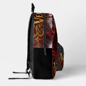 Fluwelen Prins Gothic Vampire Rugzak (Links)