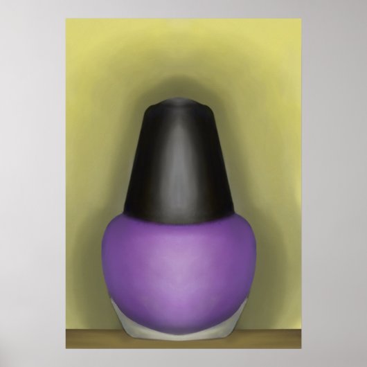 Fluwelen pruim poster (Voorkant)
