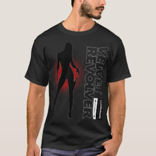 fluwelen revolver t-shirt