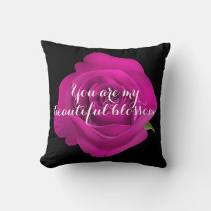 Fluwelen Roze Kussen - Luxueuze Huisdecoratie