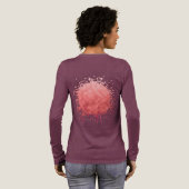 Fluwelen Schemering Tri-Blend Shirt (Achterkant)