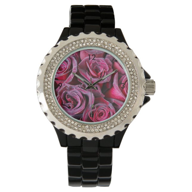 Fluwelen Schoonheid Horloge (Voorkant)