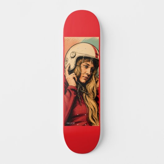 Fluwelen Snelheid Persoonlijk Skateboard (Voorkant)