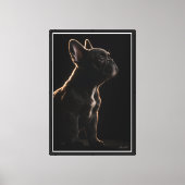 Fluwelen Stilte Canvas Afdruk (Voorkant)