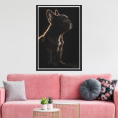 Fluwelen Stilte Canvas Afdruk (Insitu (Woonkamer))