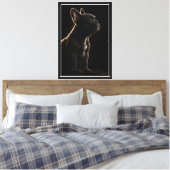 Fluwelen Stilte Canvas Afdruk (Insitu (Slaapkamer))