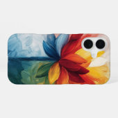 fluwelen tuin iPhone 16 hoesje (Achterkant horizontaal)