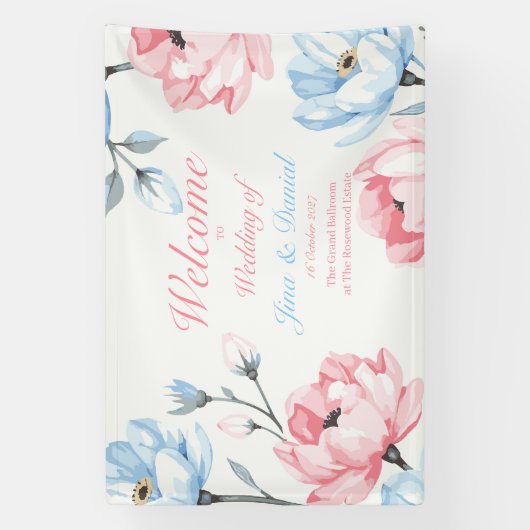 Fluwelen Tuin Spandoek (Verticaal)