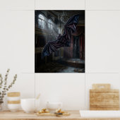 Fluwelen Vleermuis Opera Hall Poster (Keuken)