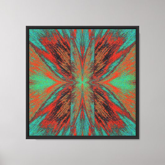 Fluwelen Vlinder 18 Canvas Afdruk (Voorkant)