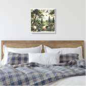 Fluwelen wanden kunst canvas afdruk (Insitu (Slaapkamer))