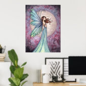 Fluwelen Windfee Poster (Thuiskantoor)