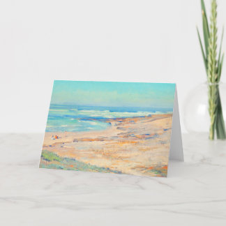 Fluwelen zand bij La Jolla Californië rond 1895 Kaart