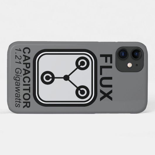 FLUX Capacitor 1.21 Gigawatt Case-Mate iPhone Case (Achterkant (horizontaal))