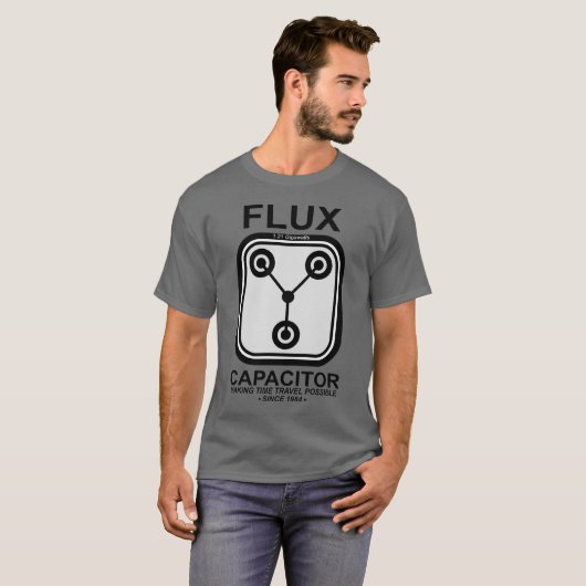FLUX Capacitor 1.21 Gigawatt T-shirt (Voorkant volledig)