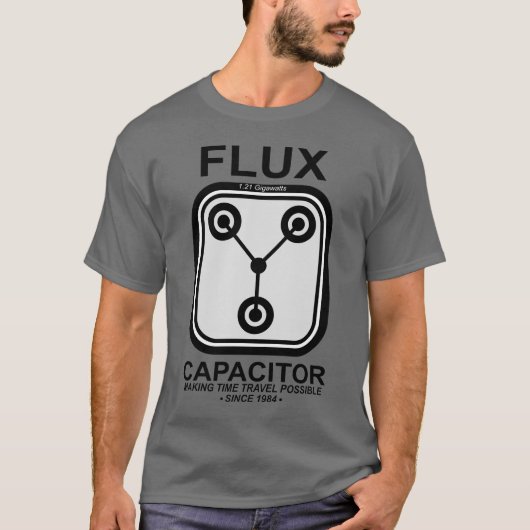 FLUX Capacitor 1.21 Gigawatt T-shirt (Voorkant)
