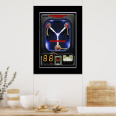 Flux Capacitor Poster (Keuken)