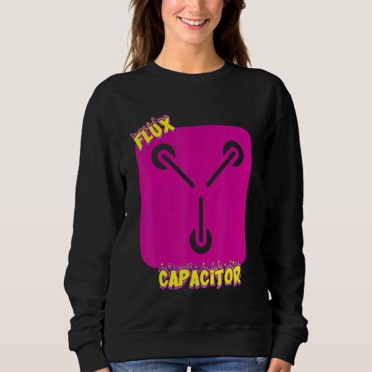 Flux Condensator Humor Sarcastisch Trui (Voorkant)