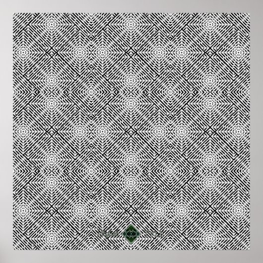 Flux-illusie Poster (Voorkant)