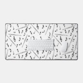 Flux Music Note Pattern Bureaumat (Keyboard & Muis)