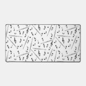 Flux Music Note Pattern Bureaumat (Voorkant)
