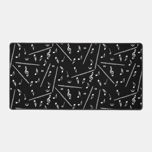 Flux Music Note Pattern Bureaumat (Voorkant)