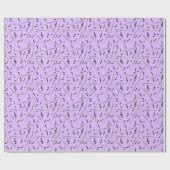 Flux Music Note Pattern Cadeaupapier (Vlak)