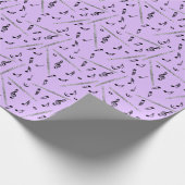 Flux Music Note Pattern Cadeaupapier (Hoek)