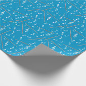 Flux Music Note Pattern Cadeaupapier (Hoek)