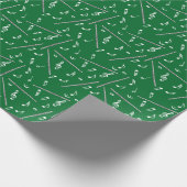 Flux Music Note Pattern Cadeaupapier (Hoek)