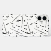 Flux Music Note Pattern Case-Mate iPhone Case (Achterkant (horizontaal))