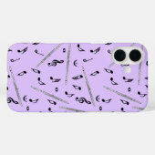 Flux Music Note Pattern Case-Mate iPhone Case (Achterkant (horizontaal))