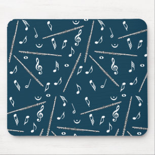 Flux Music Note Pattern Muismat