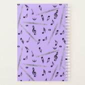 Flux Music Note Pattern Planner (Achterkant)