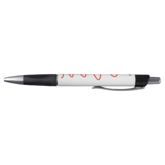 Flux Swirl Ballpoint Pen - Rood (Bodem)