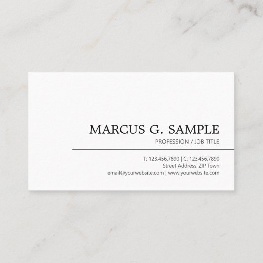 Flux Water Design Visitekaartje (Achterkant)