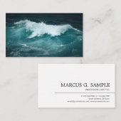 Flux Water Design Visitekaartje (Voorkant / Achterkant)